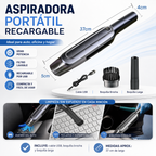 Aspiradora Portátil Recargable